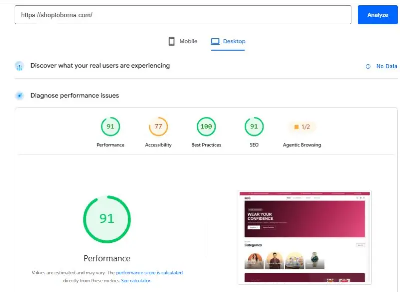 Website Speed Optimization